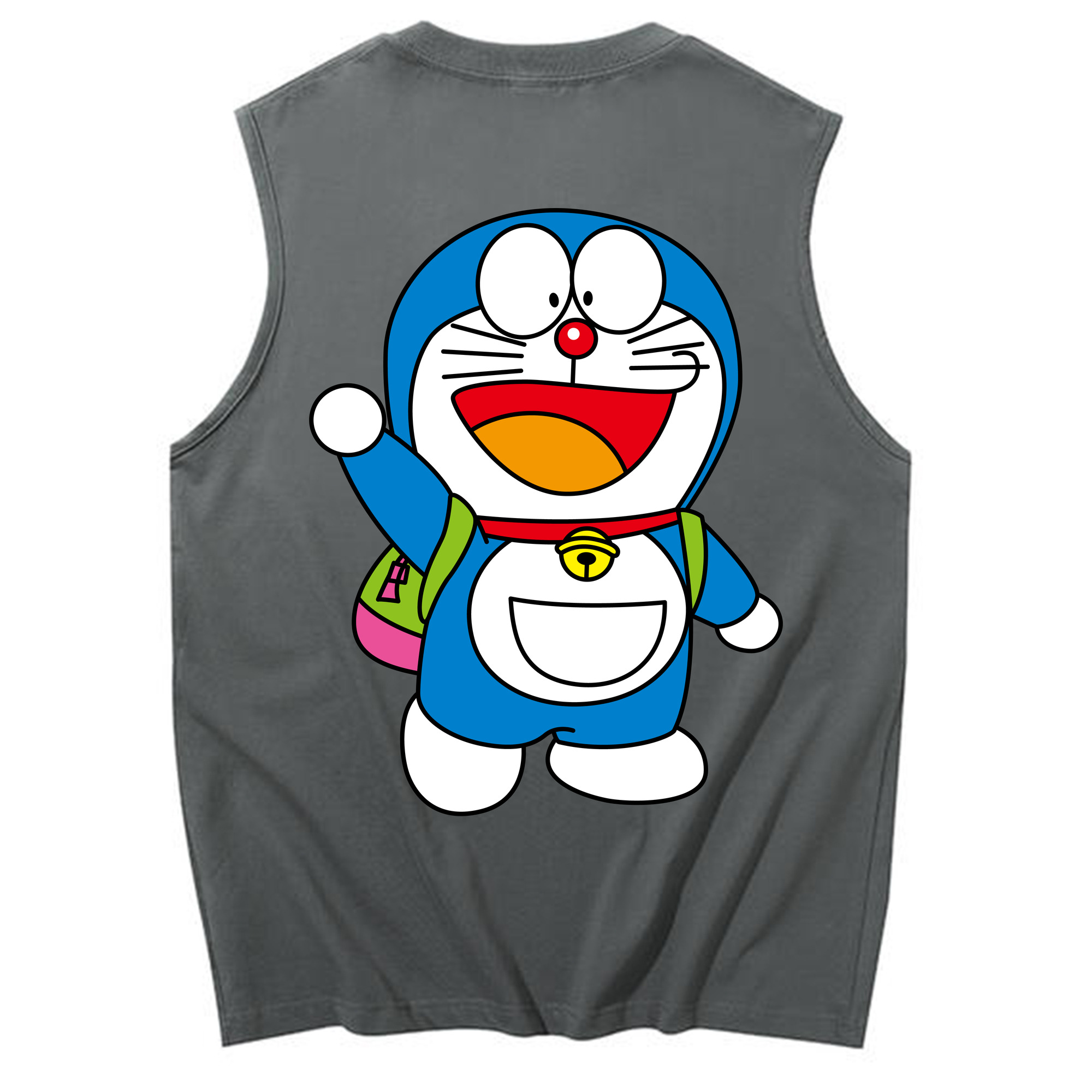 （画像用） ドラえもん Doraemon コットン100％タンクトップ（背面プリント）